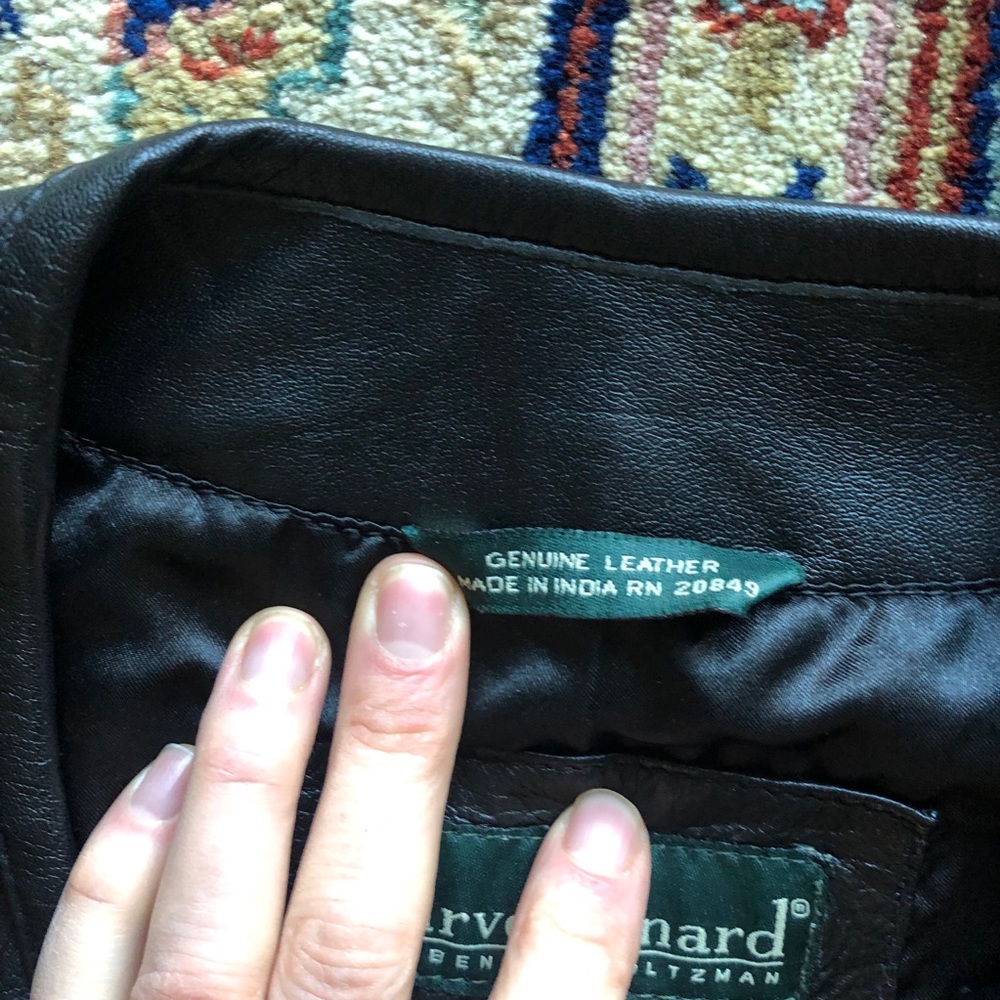 Vintage leather vest - Picture 7 of 10